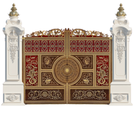 CỔNG NHÔM ĐÚC FUCO SÀI GÒN 