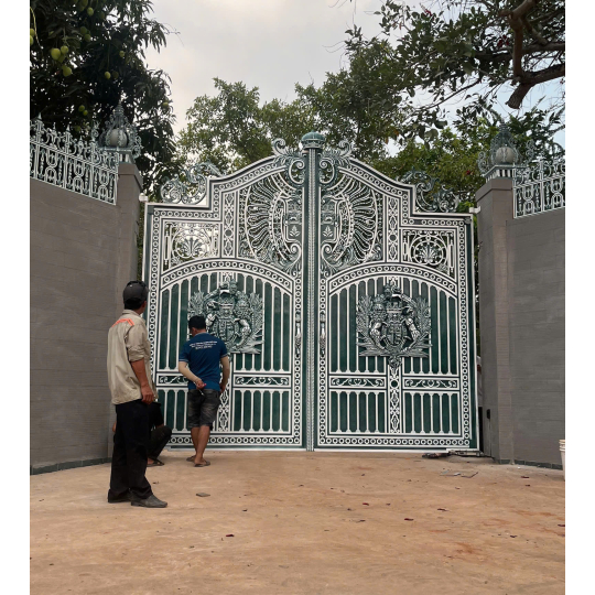 CỔNG NHÔM ĐÚC - 11