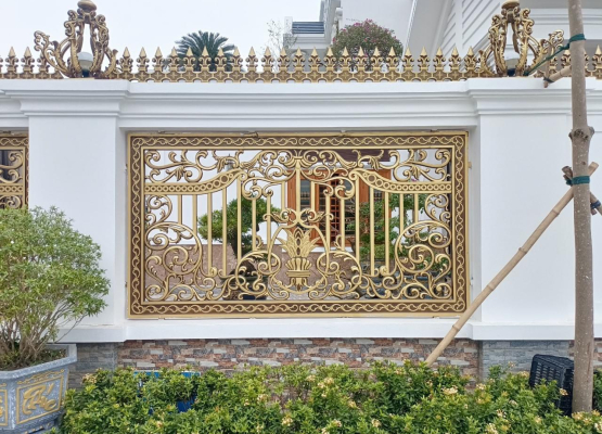 HÀNG RÀO NHÔM ĐÚC -  07