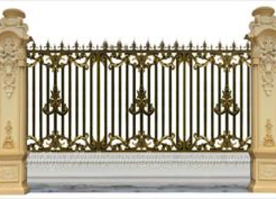 Hàng rào nhôm đúc hợp kim HR 112