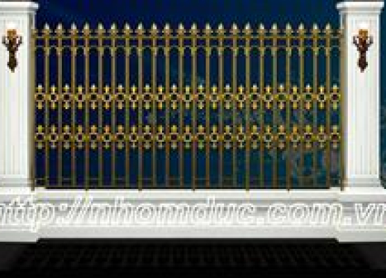 Hàng rào nhôm đúc hợp kim HR 114