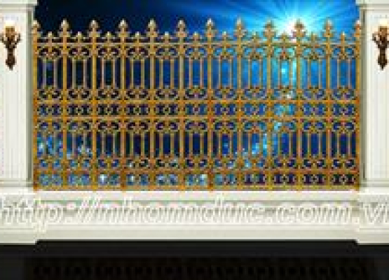 Hàng rào nhôm đúc hợp kim HR 117