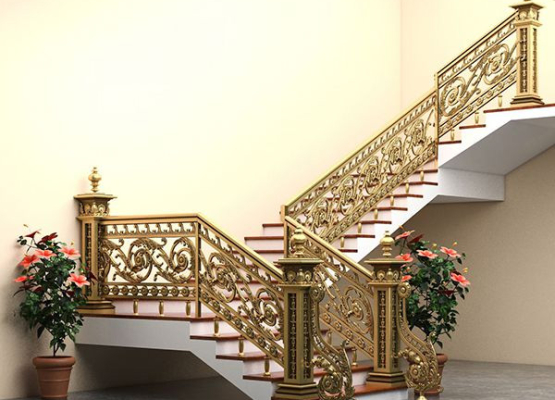 CẦU THANG NHÔM ĐÚC - 08