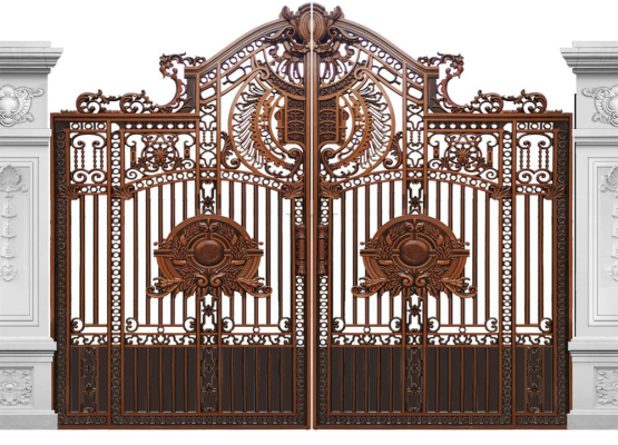 CỔNG NHÔM ĐÚC - 05