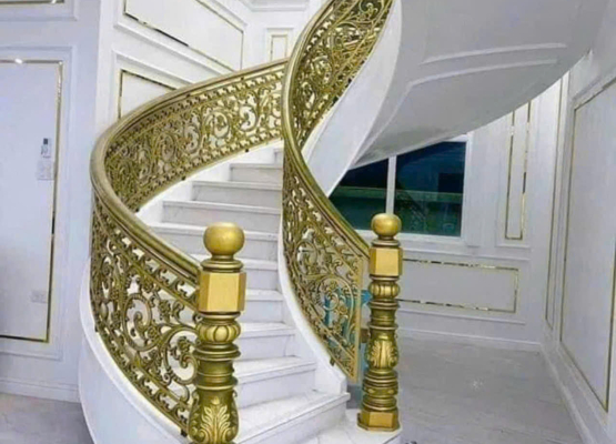 CẦU THANG NHÔM ĐÚC - 02